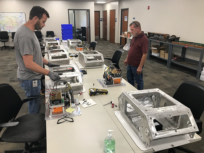 ODIN assembly at the TR&D